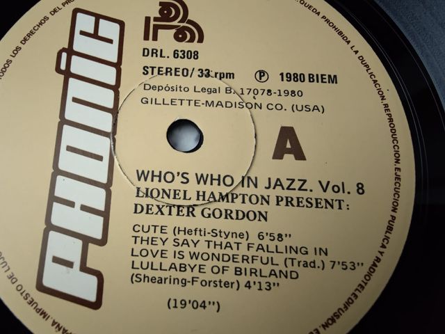 Vinilo Dexter Gordon