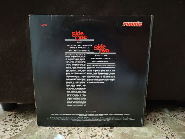 Vinilo Dexter Gordon