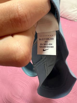 Top deportivo Nike Azul