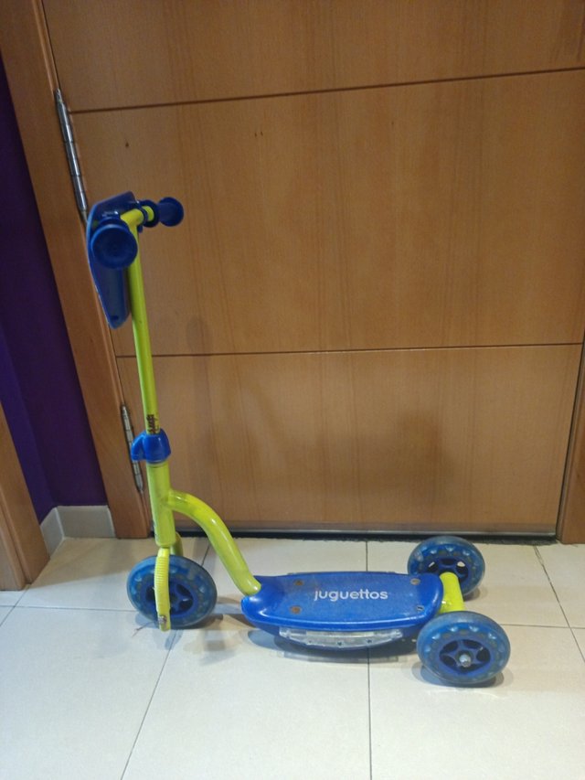 Patinete 3 ruedas juguettos