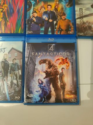 Pack película blue ray oferta