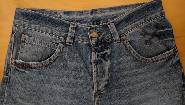 Blue Jeans Zara con decori