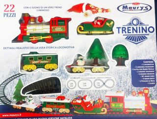 Trenino 22 pezzi Ottimo regalo Natale