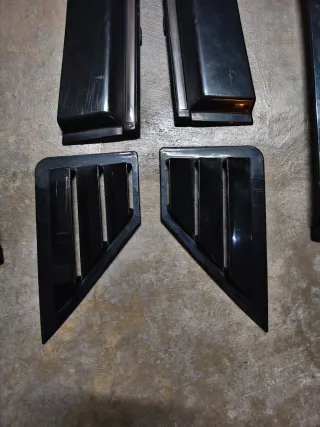 Juego deflectores de viento Toyota C-HR 6 piezas.