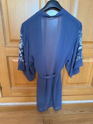 Bata kimono transparente estar por casa talla S