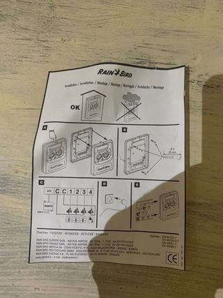 Programador riego Rain Bird