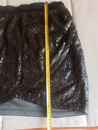 Falda de lentejuelas