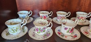 Tazas de porcelana inglesa 