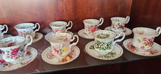 Tazas de porcelana inglesa 