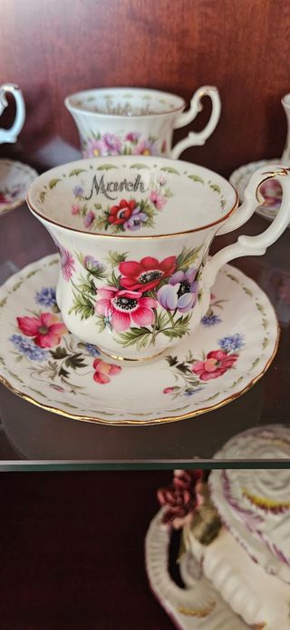 Tazas de porcelana inglesa 