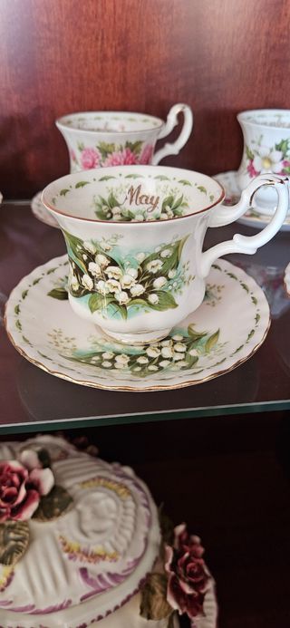 Tazas de porcelana inglesa 