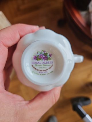 Tazas de porcelana inglesa 