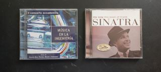 2CDs música: "Sinatra" y "música en la ingeniería"