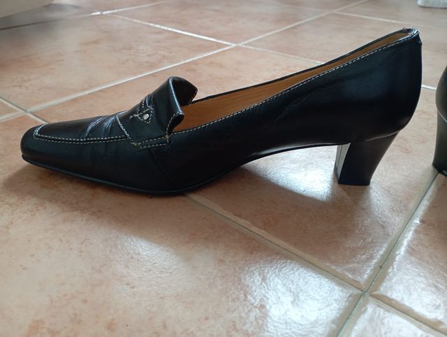 Zapatos de tacón Pepe Varó de piel