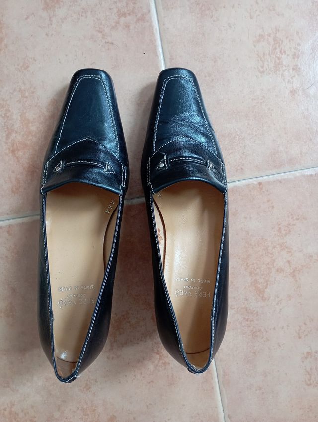 Zapatos de tacón Pepe Varó de piel