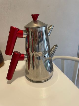 Caydanlik Teiera turca in acciaio inox