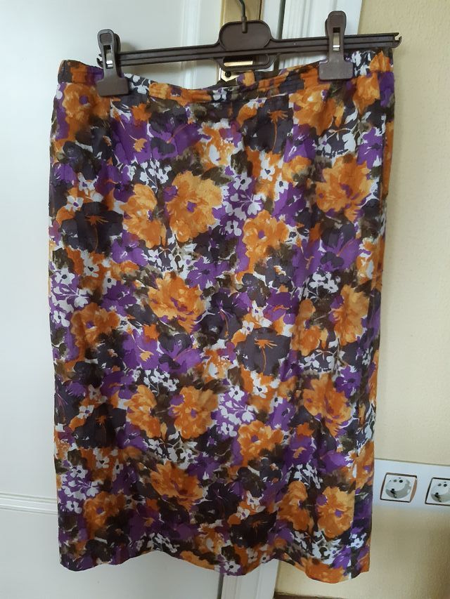 Conjunto de mujer, falda y chaqueta Priscille t 48