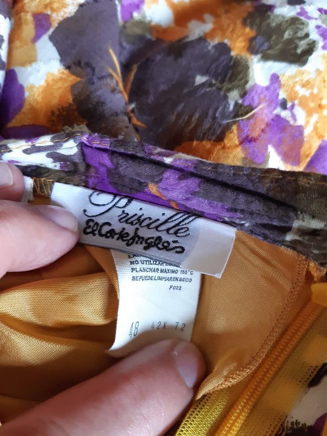 Conjunto de mujer, falda y chaqueta Priscille t 48