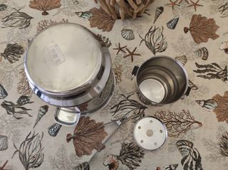 CHAMPANERA y CUBITERA con PINZAS