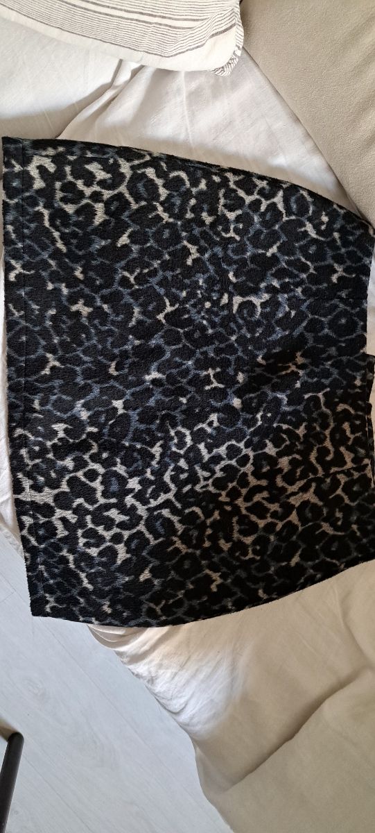 Falda mini animal print