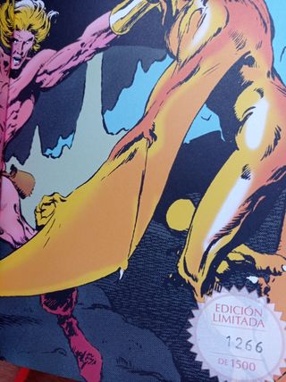 MARVEL LIMITED EDITION KAZAR EL SALVAJE  PANINI