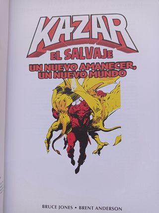 MARVEL LIMITED EDITION KAZAR EL SALVAJE  PANINI