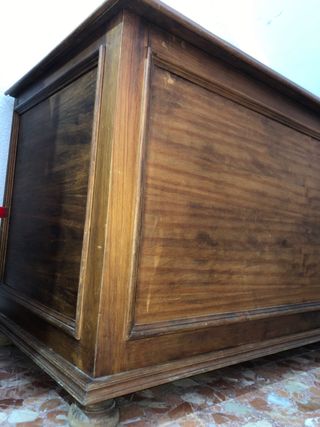 Baul madera macizo