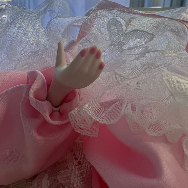 Bambola di porcellana vintage da collezione