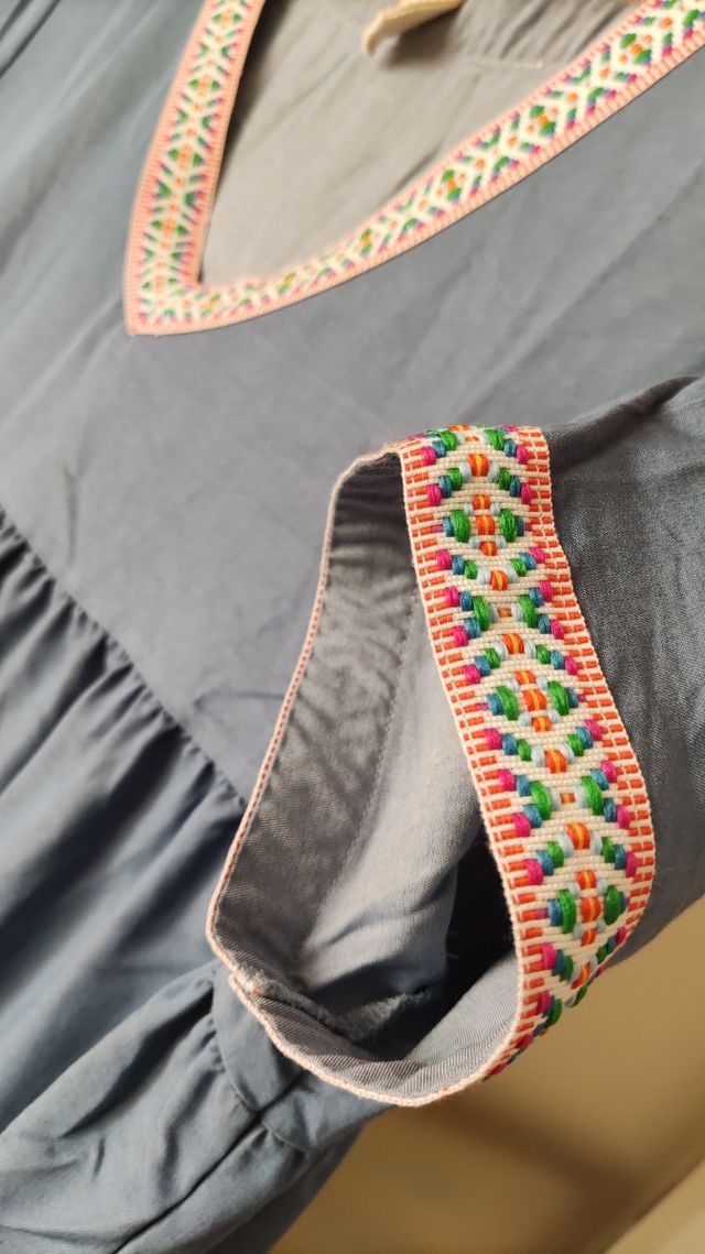 Camiseta blusa vaquera T.38