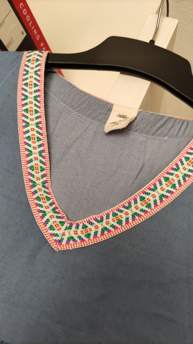 Camiseta blusa vaquera T.38