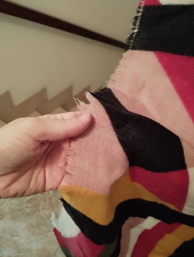 Sciarpona multicolore