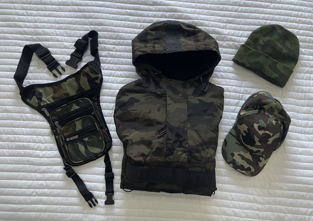 Anorak y Accesorios Camuflaje