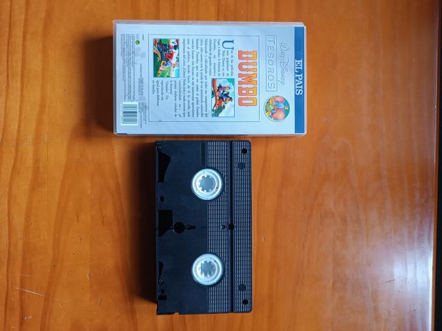 Cintas VHS de Walt Disney colección "Tesoros"