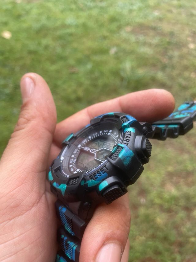 🕰️💙RELOJ DIGITAL DEPORTIVO CAMUFLAJE💙🕰️