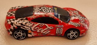 Modellino Hot Wheels Ferrari 360 Modena coca-cola