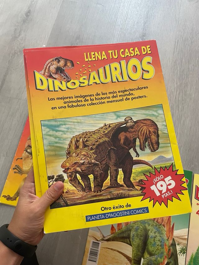4 revistas Dinosaurios