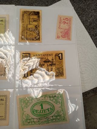Billetes antiguos 