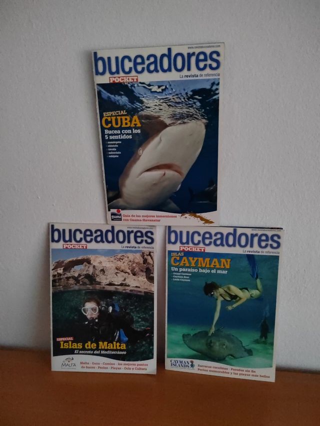 Revista buceadores pocket