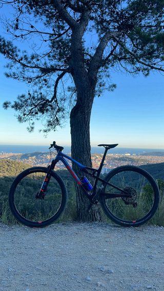 Bicicleta doble de Carbono