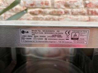 LG Microondas horno y grill 3 en uno!