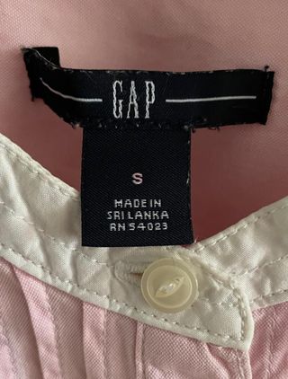 Camisa rosa GAP talla S