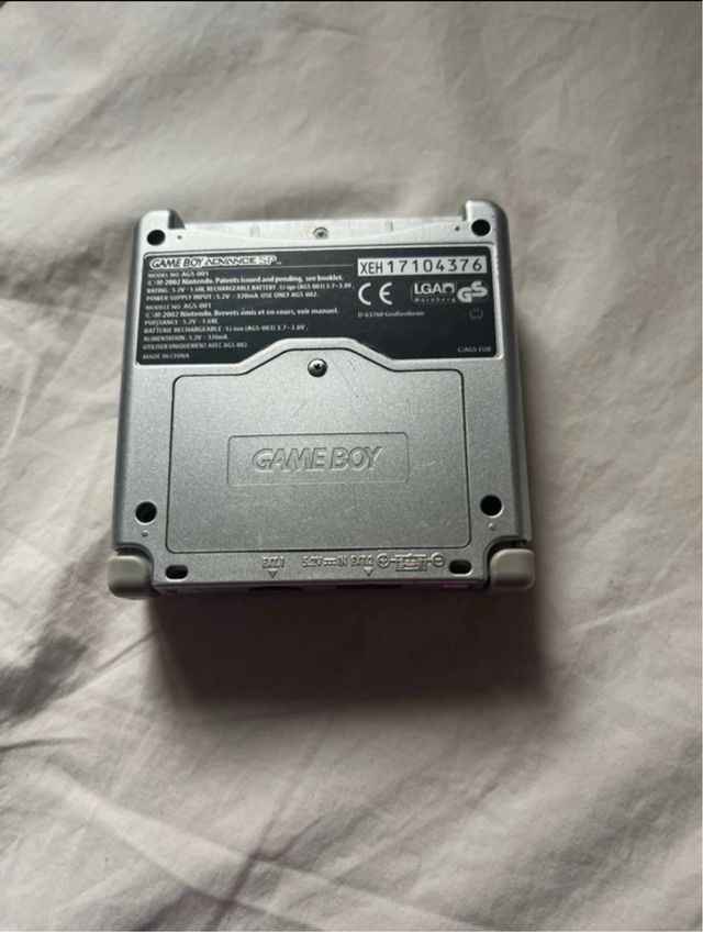 Gameboy advance sp