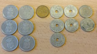 🇩🇰 Colección de monedas danesas históricas