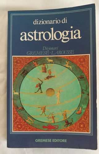 libro DIZIONARIO DI ASTROLOGIA - collezione