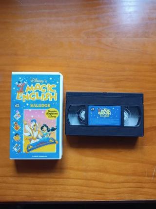 Cinta VHS nº 1 de “Magic English”