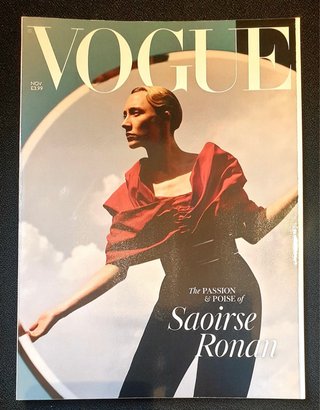 Vogue British. Saoirse Ronan.