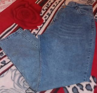 Pantalón vaquero de mujer, Shein.