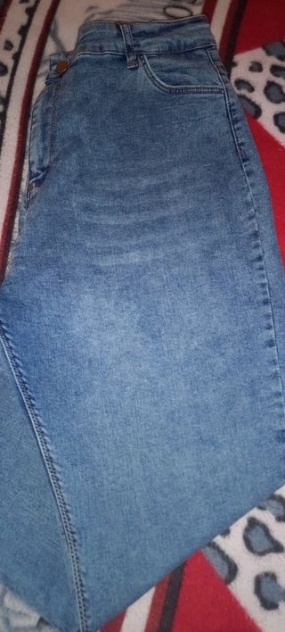 Pantalón vaquero de mujer, Shein.