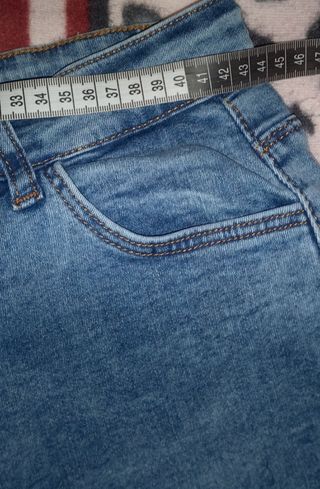 Pantalón vaquero de mujer, Shein.