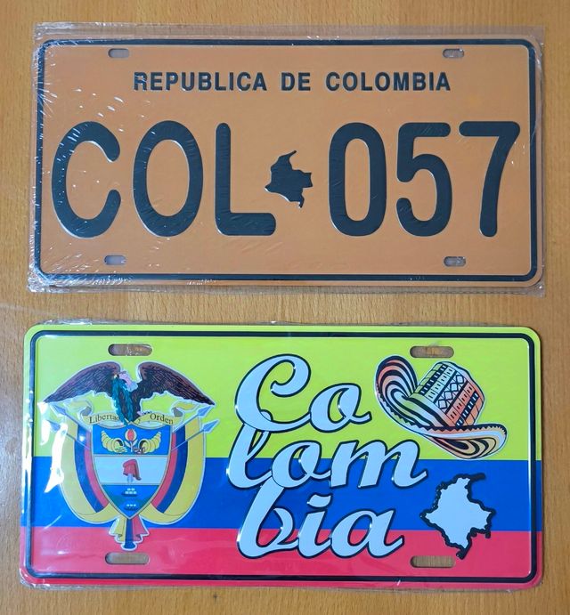 Matrículas Colombia